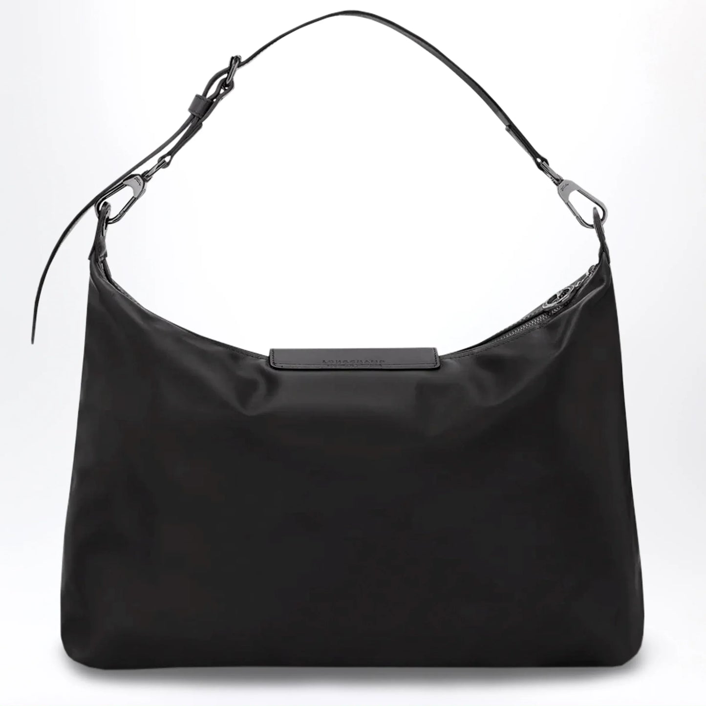 Longchamp - Black XL Le Pliage Xtra leather hobo bag