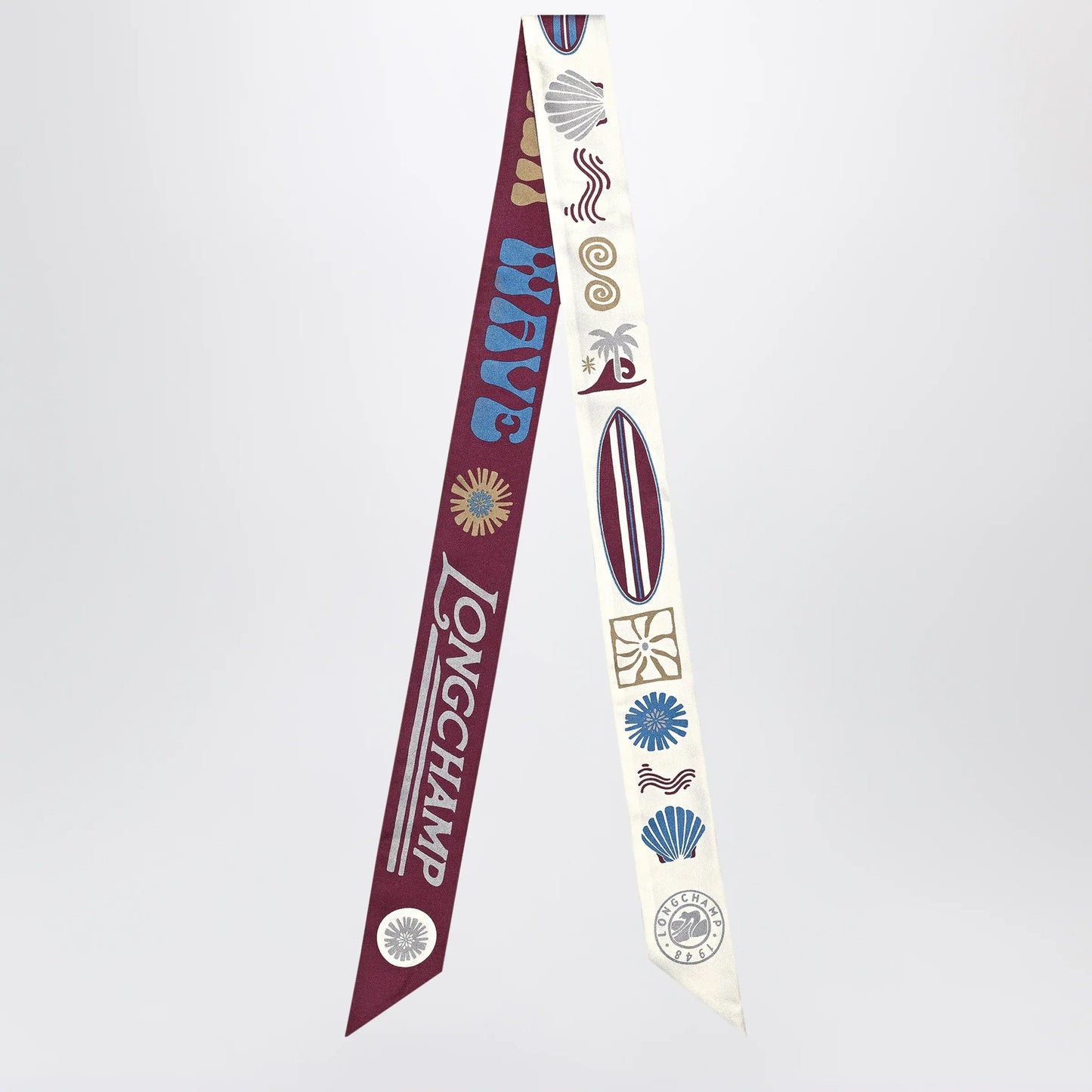 Longchamp - Catch The Parisian Wave headband burgundy