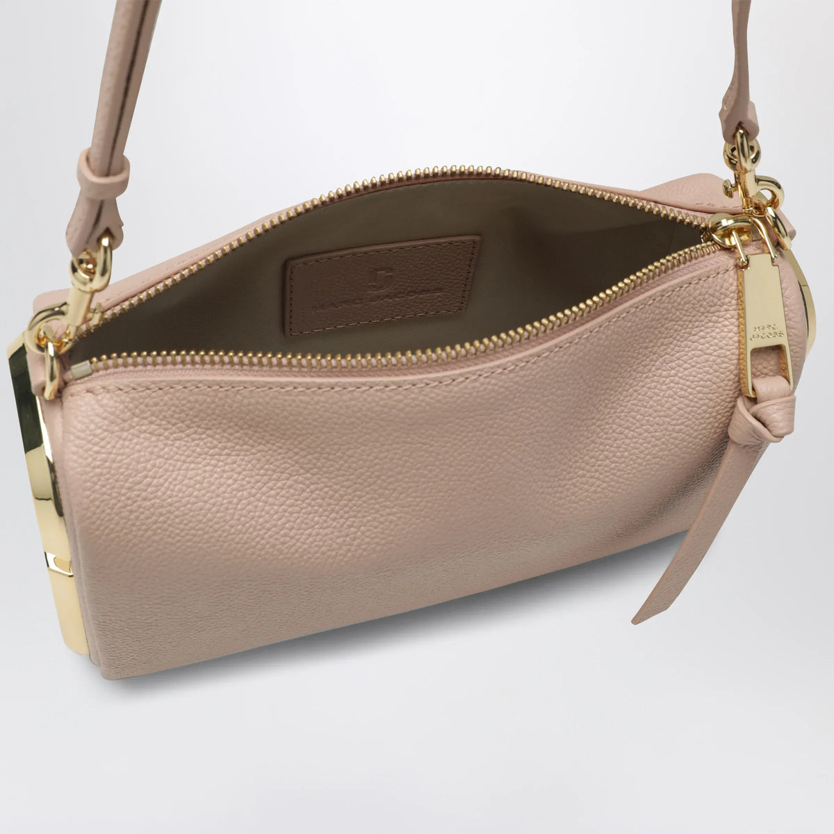 Marc Jacobs - Snapshot crossbody bag in grained leather, pink