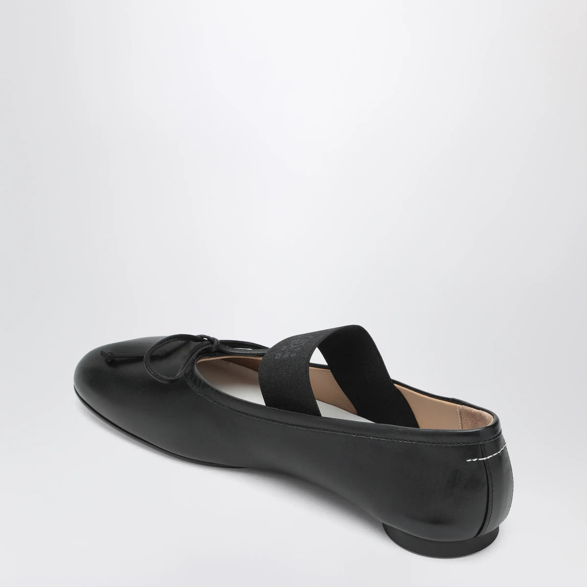 MM6 Maison Margiela - Anatomic Numeric black ballet flats