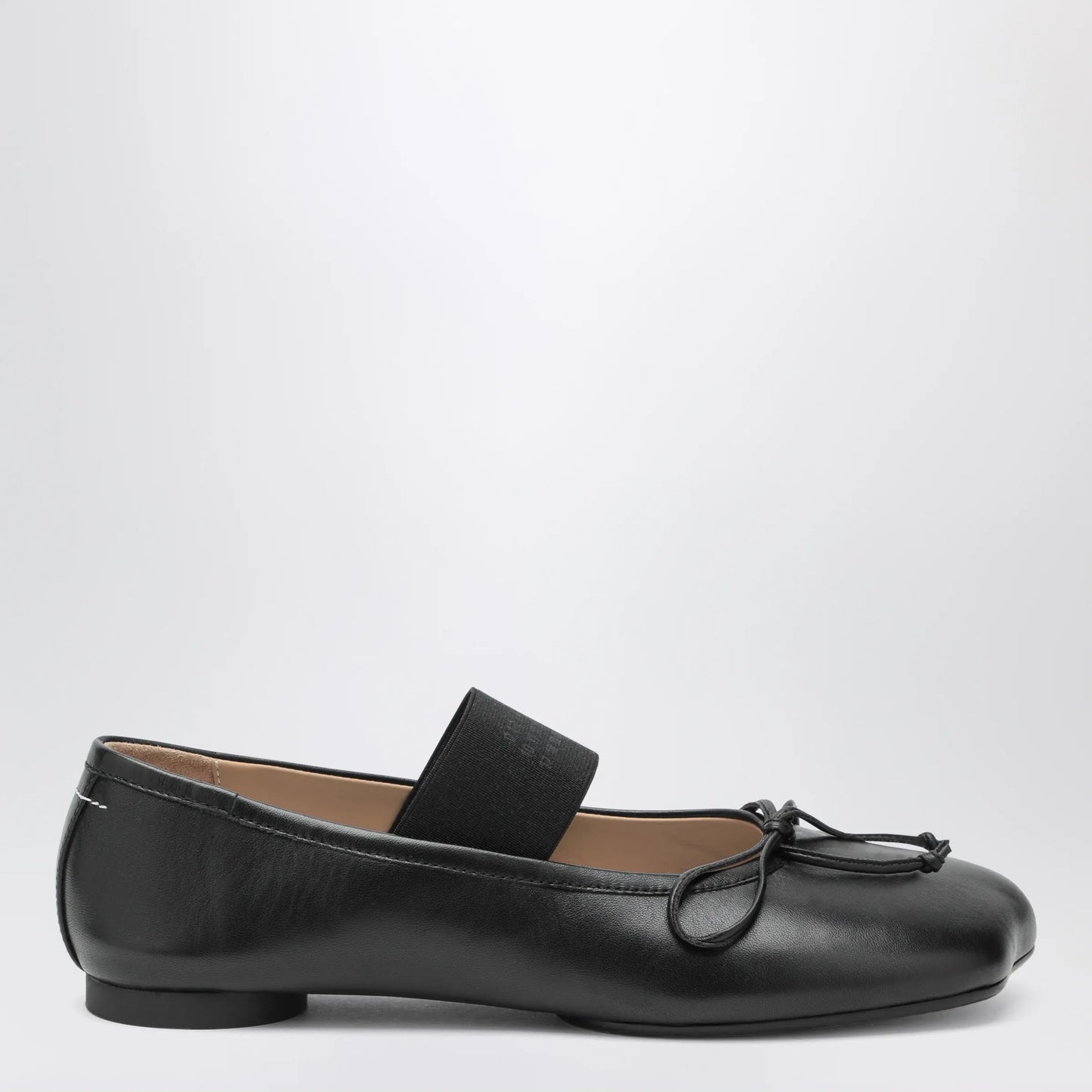 MM6 Maison Margiela - Anatomic Numeric black ballet flats