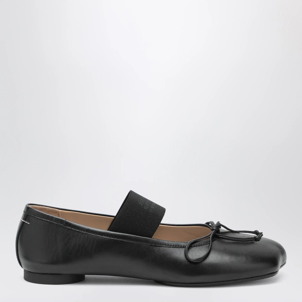 MM6 Maison Margiela - Anatomic Numeric black ballet flats