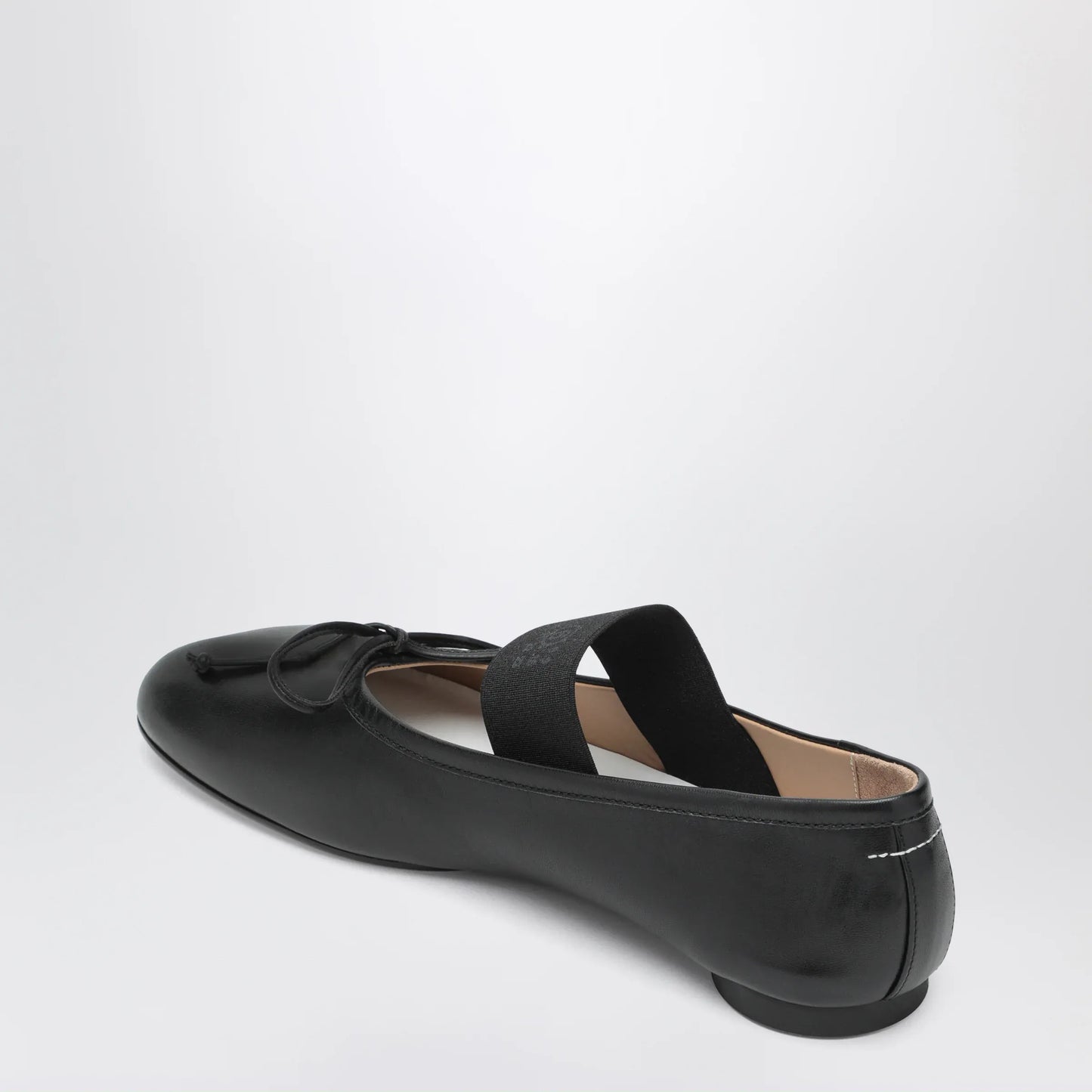 MM6 Maison Margiela - Anatomic Numeric black ballet flats