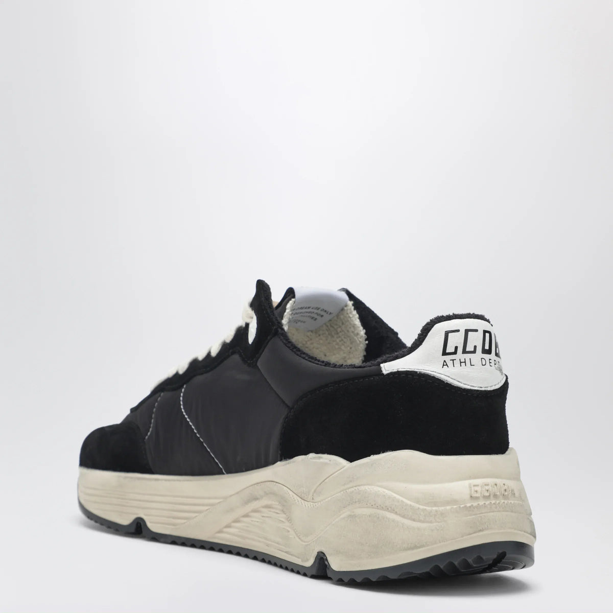 Golden Goose - Running Sole Sneakers black/white