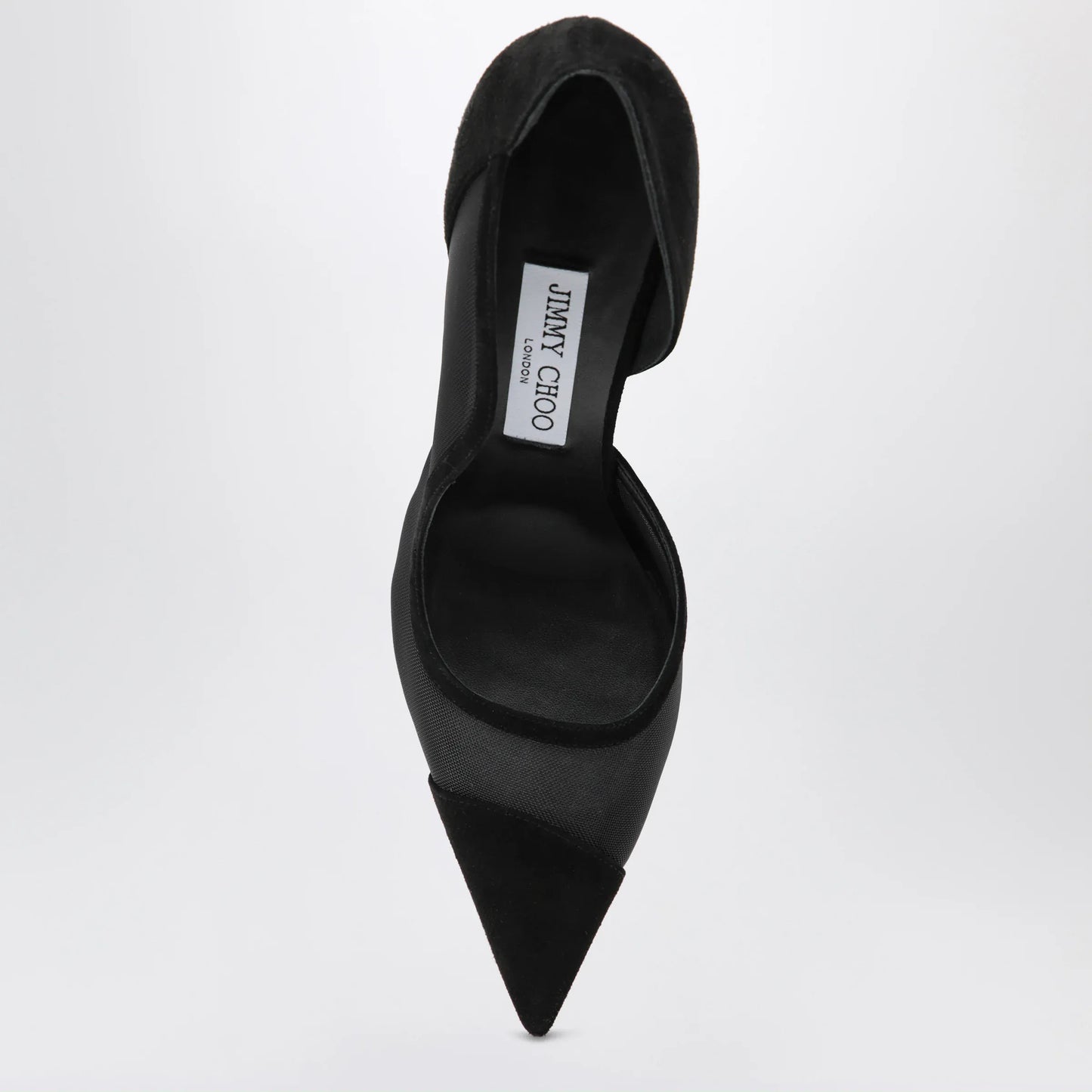Jimmy Choo - Brigitte 100 pumps in black suede and mesh