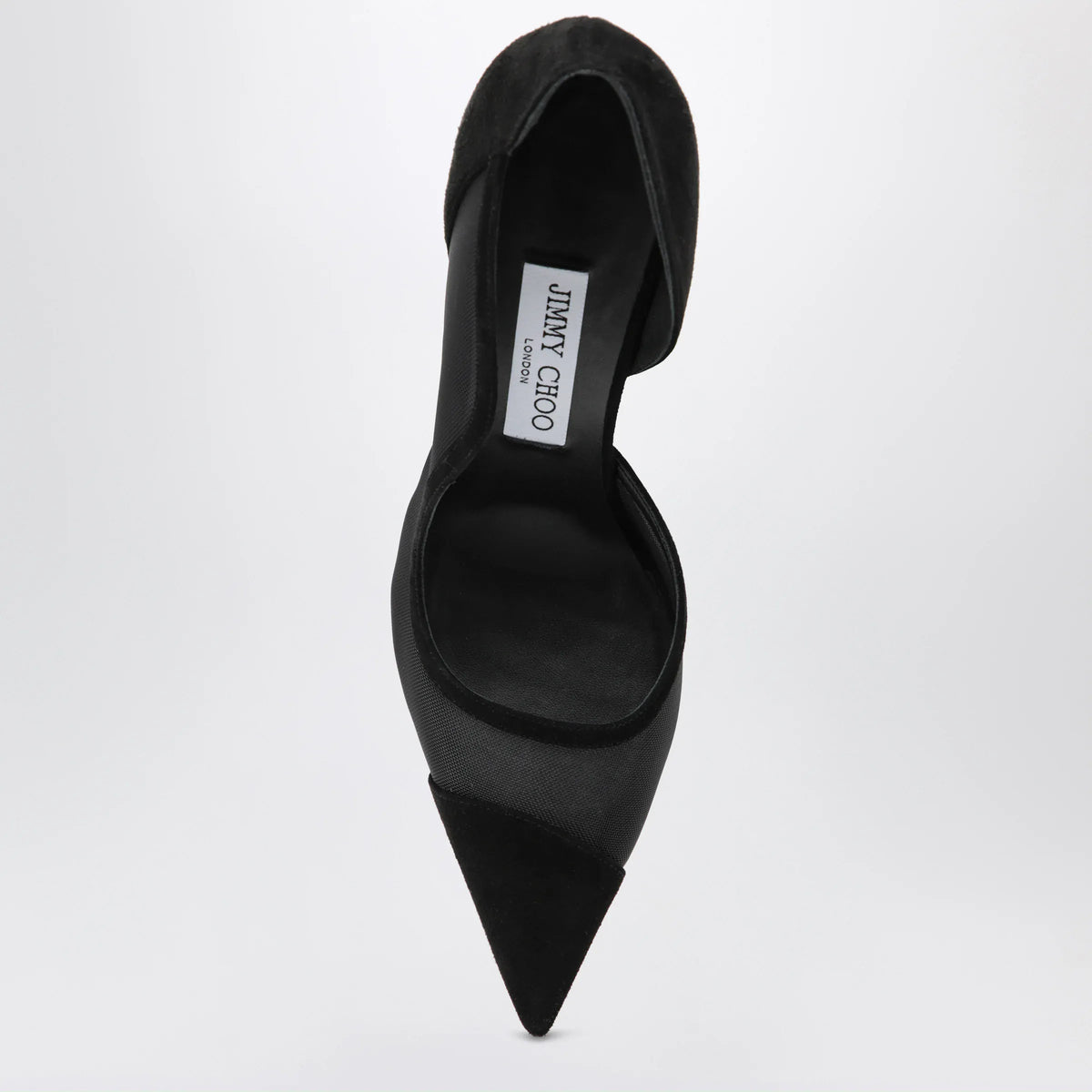 Jimmy Choo - Brigitte 100 pumps in black suede and mesh