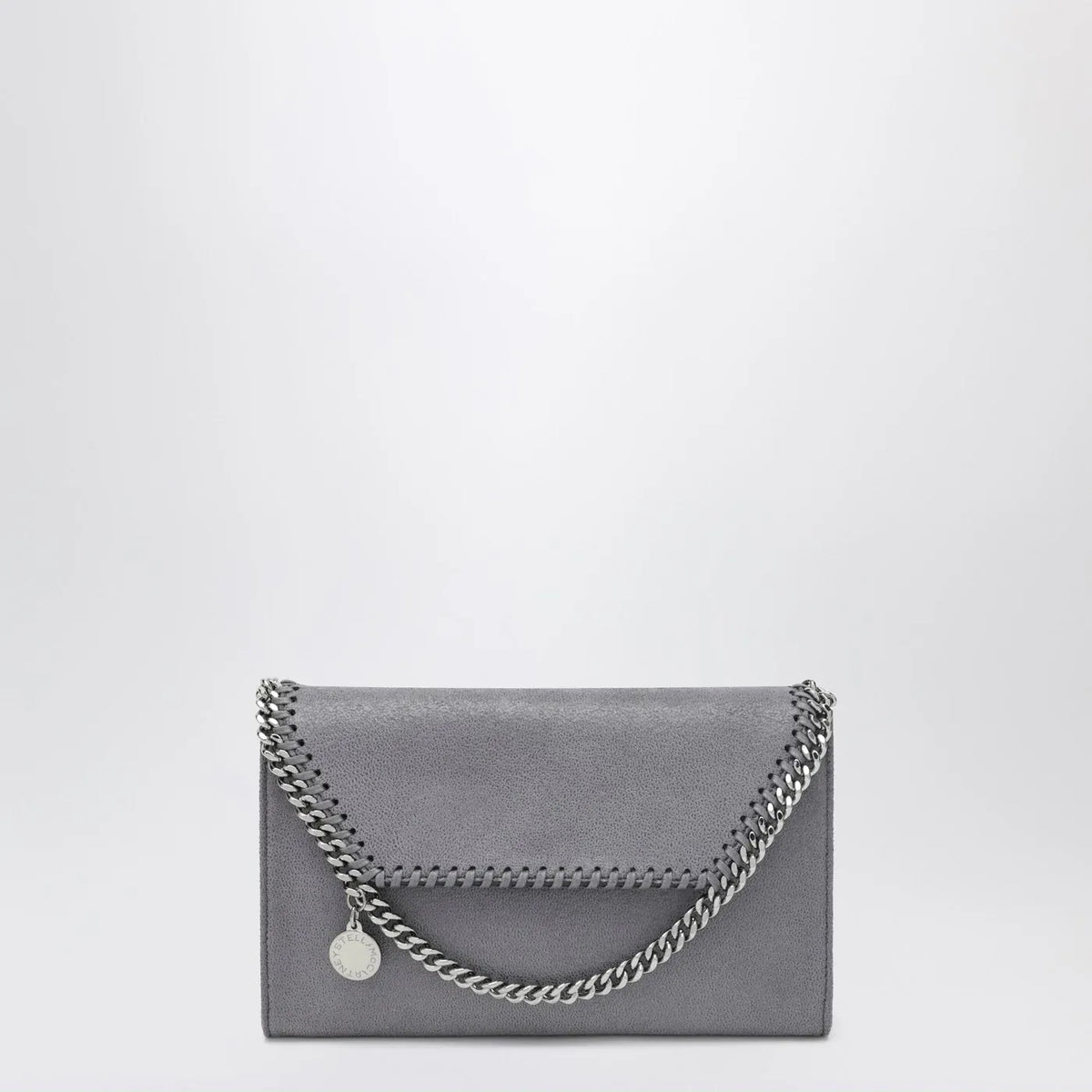 Stella McCartney - Falabella crossbody wallet bag in dark barolo