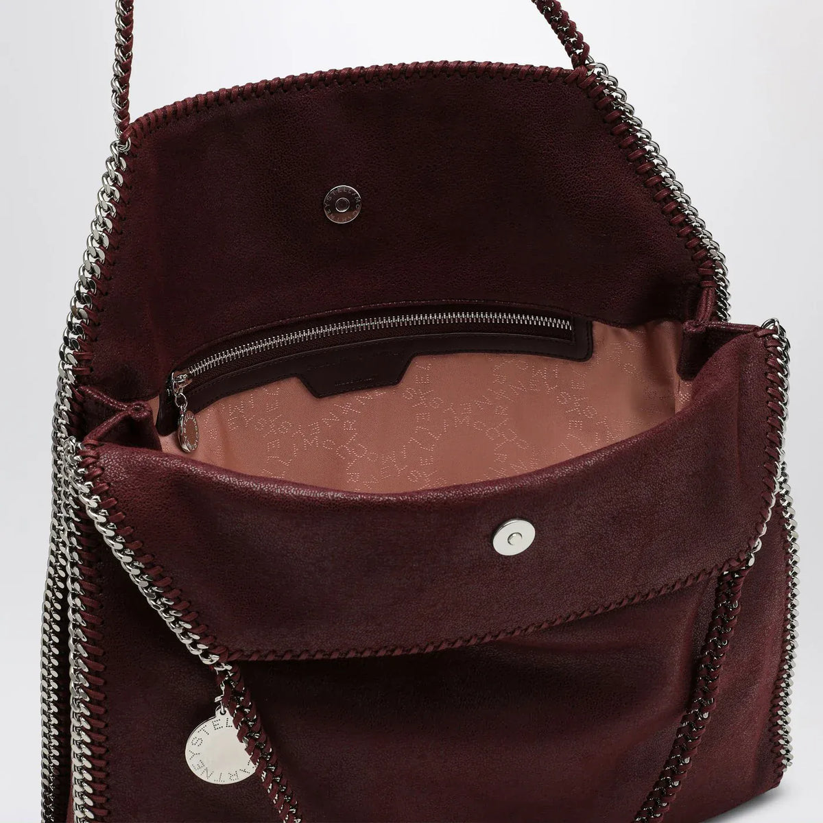 Stella McCartney - Tote Bag Baby Bella large plum colour