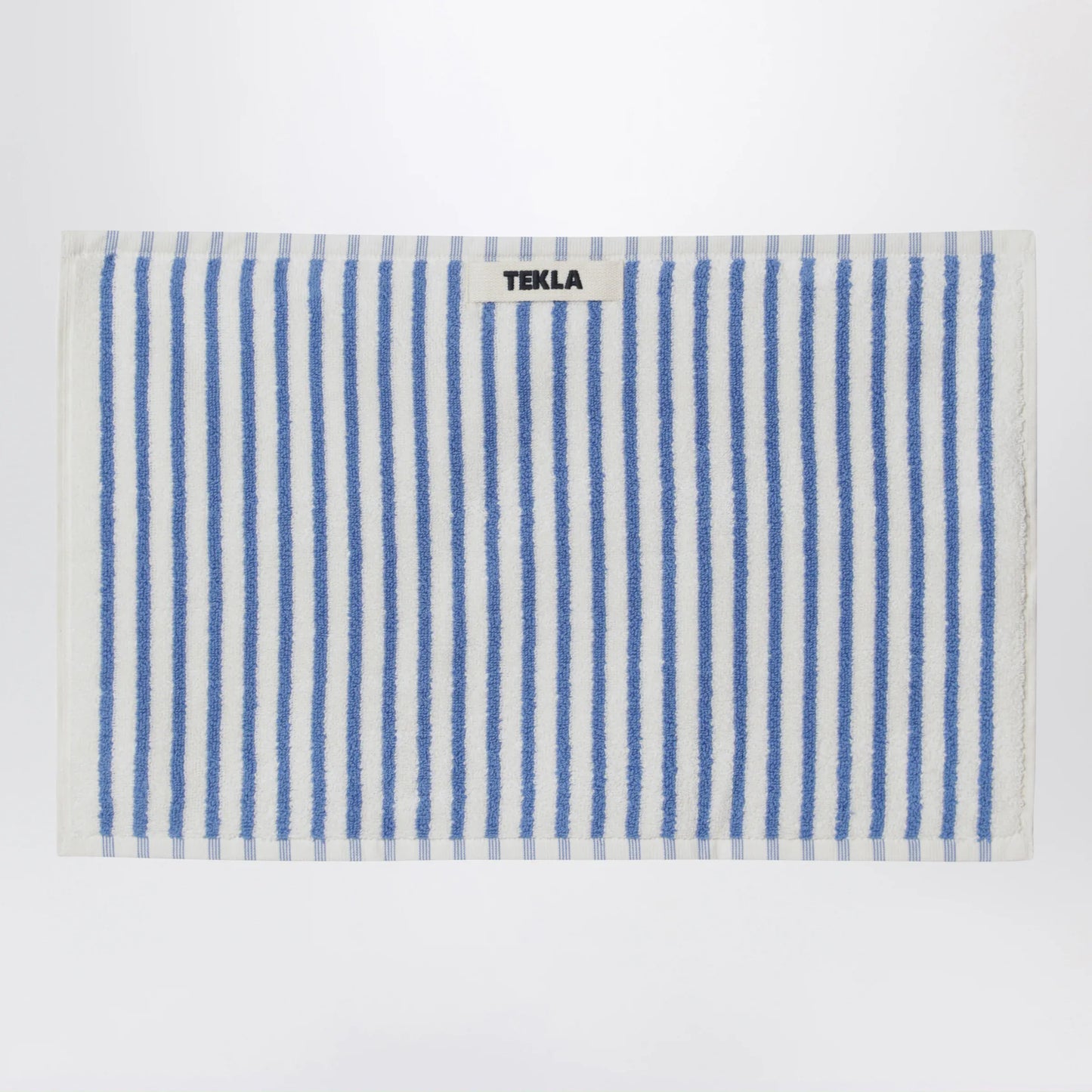 Tekla - White striped guest towel 30x50