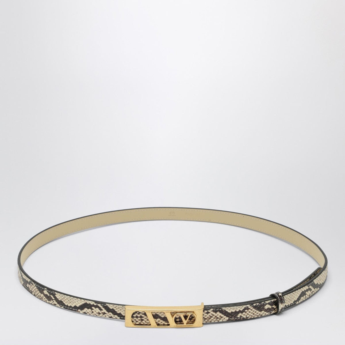 Valentino Garavani - Volgo Signature python belt