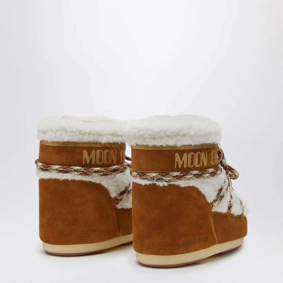 Moon Boot - Brown shearling LAB69 Icon Low boots