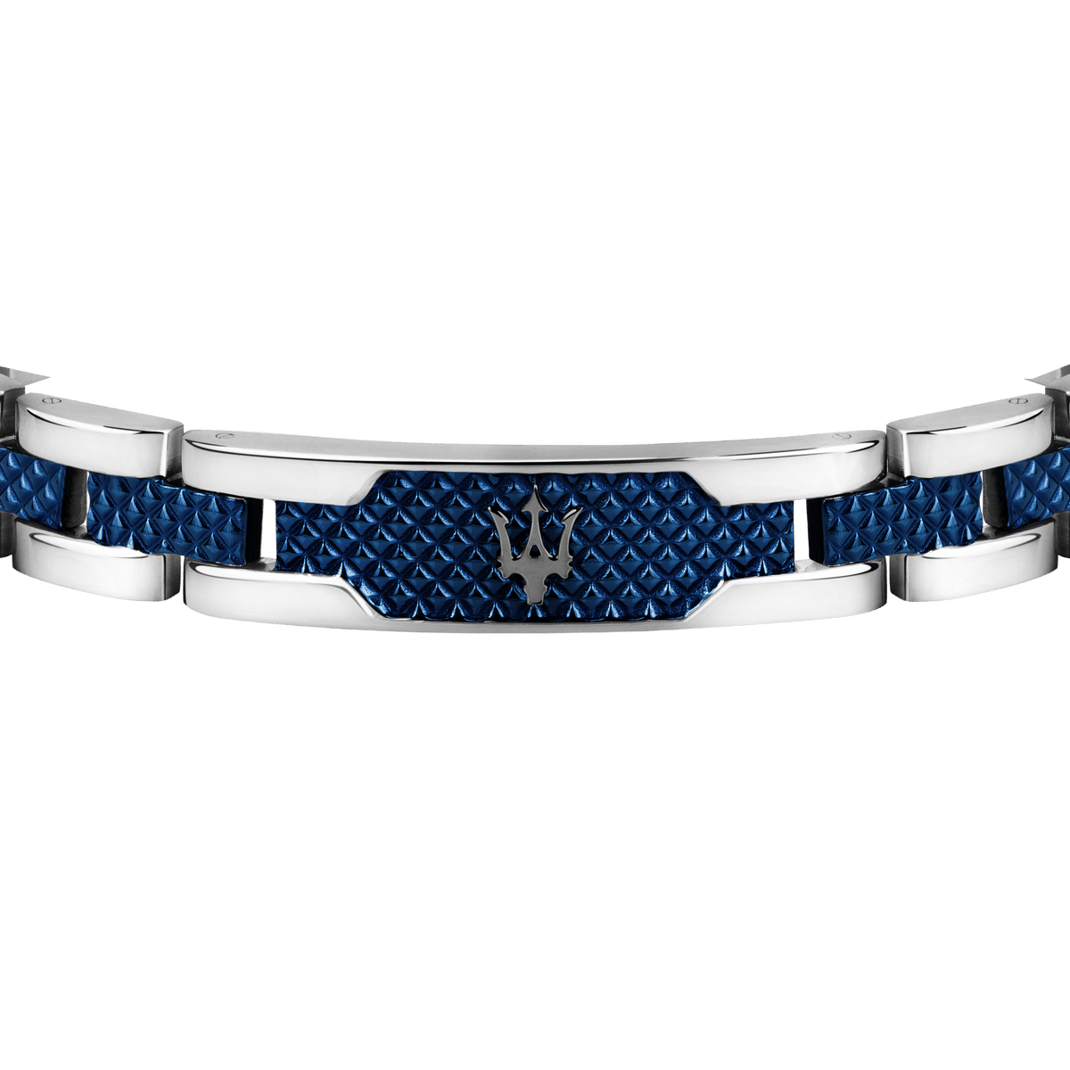 Maserati Jewels Silver & Blue Bracelet