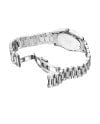 Jacques Du Manoir Swiss Inspiration Roman 34mm Silver Strap Watch