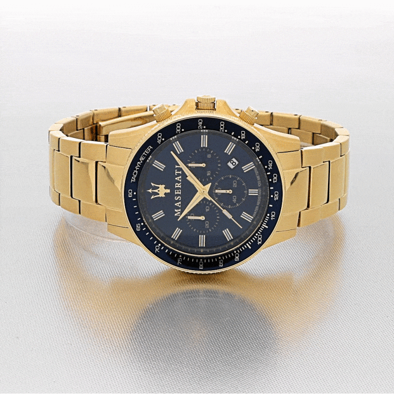 Maserati Sfida Gold Chronograph