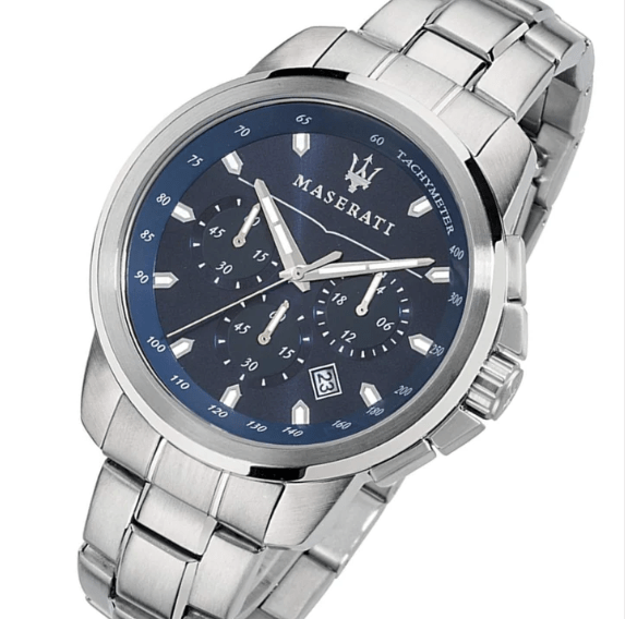 Maserati Successo 44mm Blue Watch