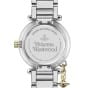 Vivienne Westwood Mother Orb Two Tone Strap Watch