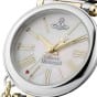 Vivienne Westwood Mother Orb Two Tone Strap Watch
