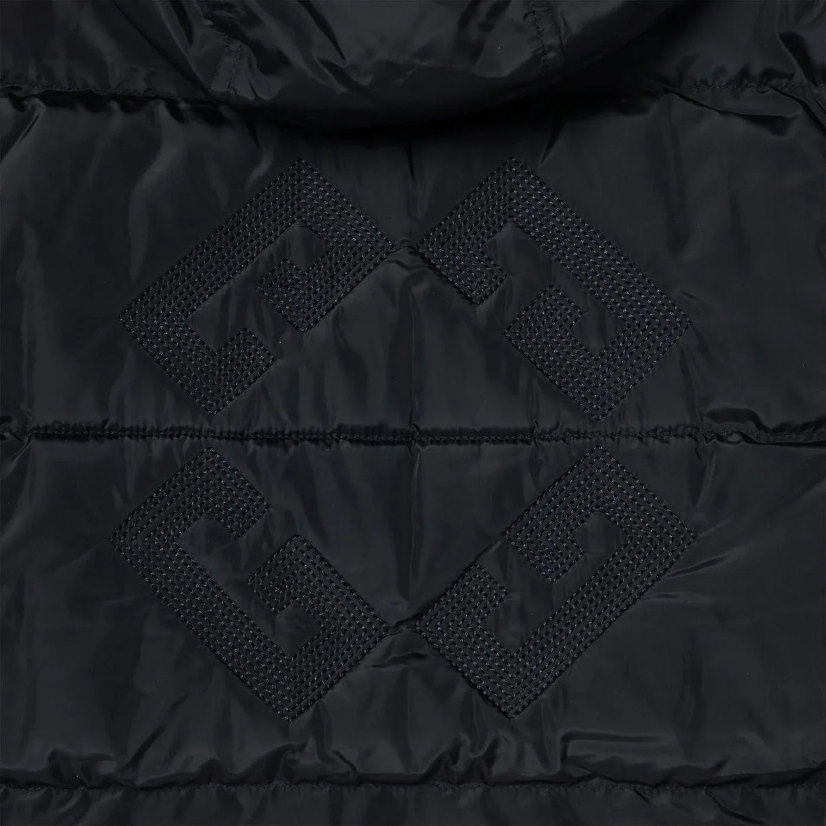 Givenchy - Black puffer jacket with G print