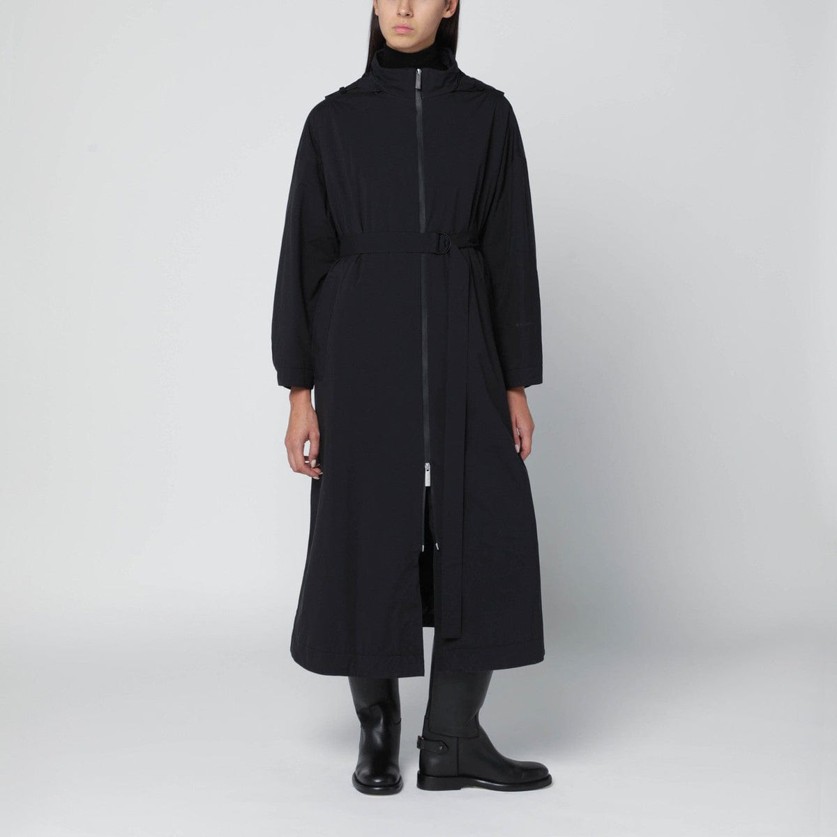 HERNO - Laminar trench coat in black 2L Gore-Tex