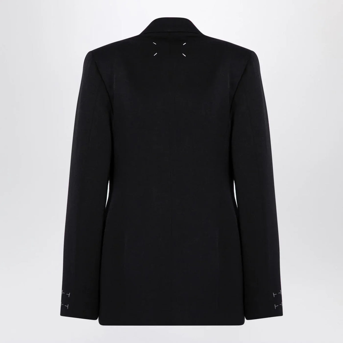 Maison Margiela - Black double-breasted jacket in wool