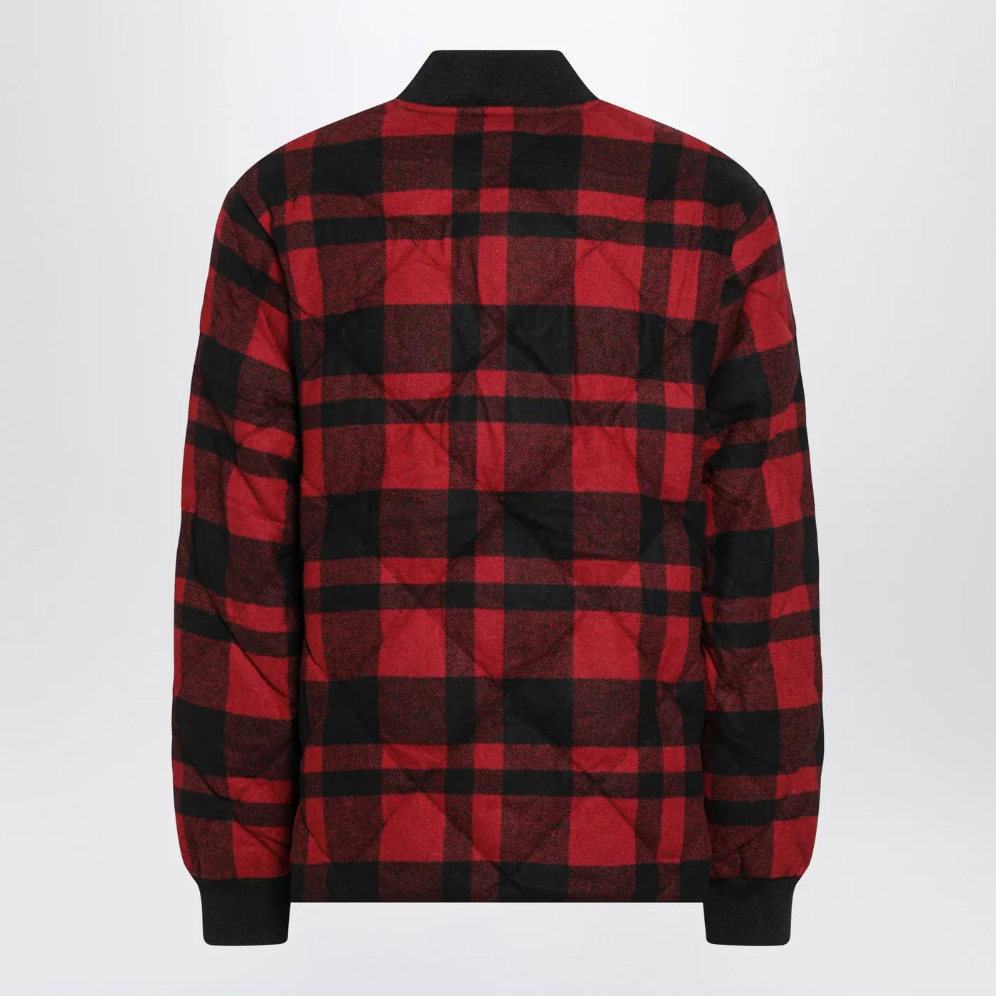 Polo Ralph Lauren - Red and black quilted check bomber