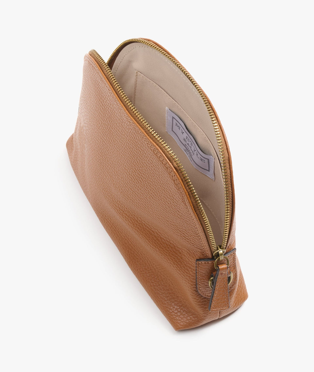 My Style Bags Milano Makeup Bag in Leather for Women