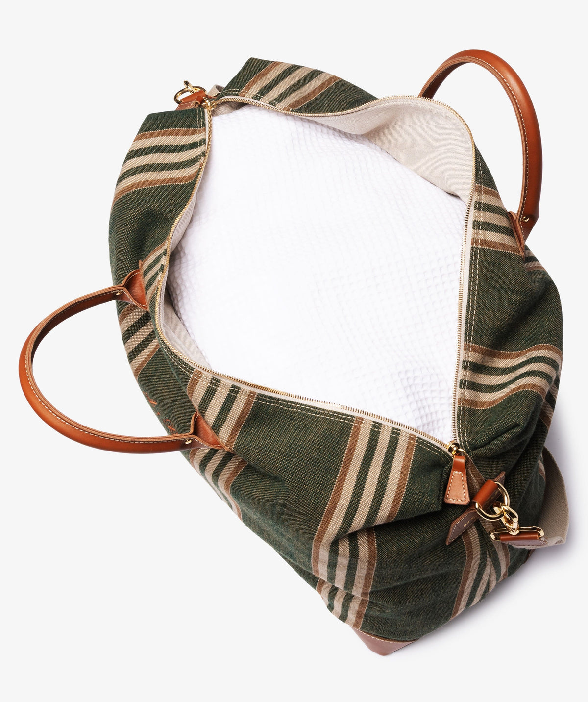 My Style Bags Harvard Large Antibes Travel Duffle Bag in Myrtle Green