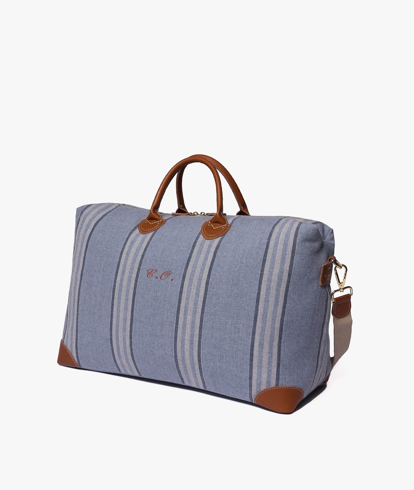 My Style Bags Harvard Large Antibes Travel Duffle Bag in Sugar Paper Blue