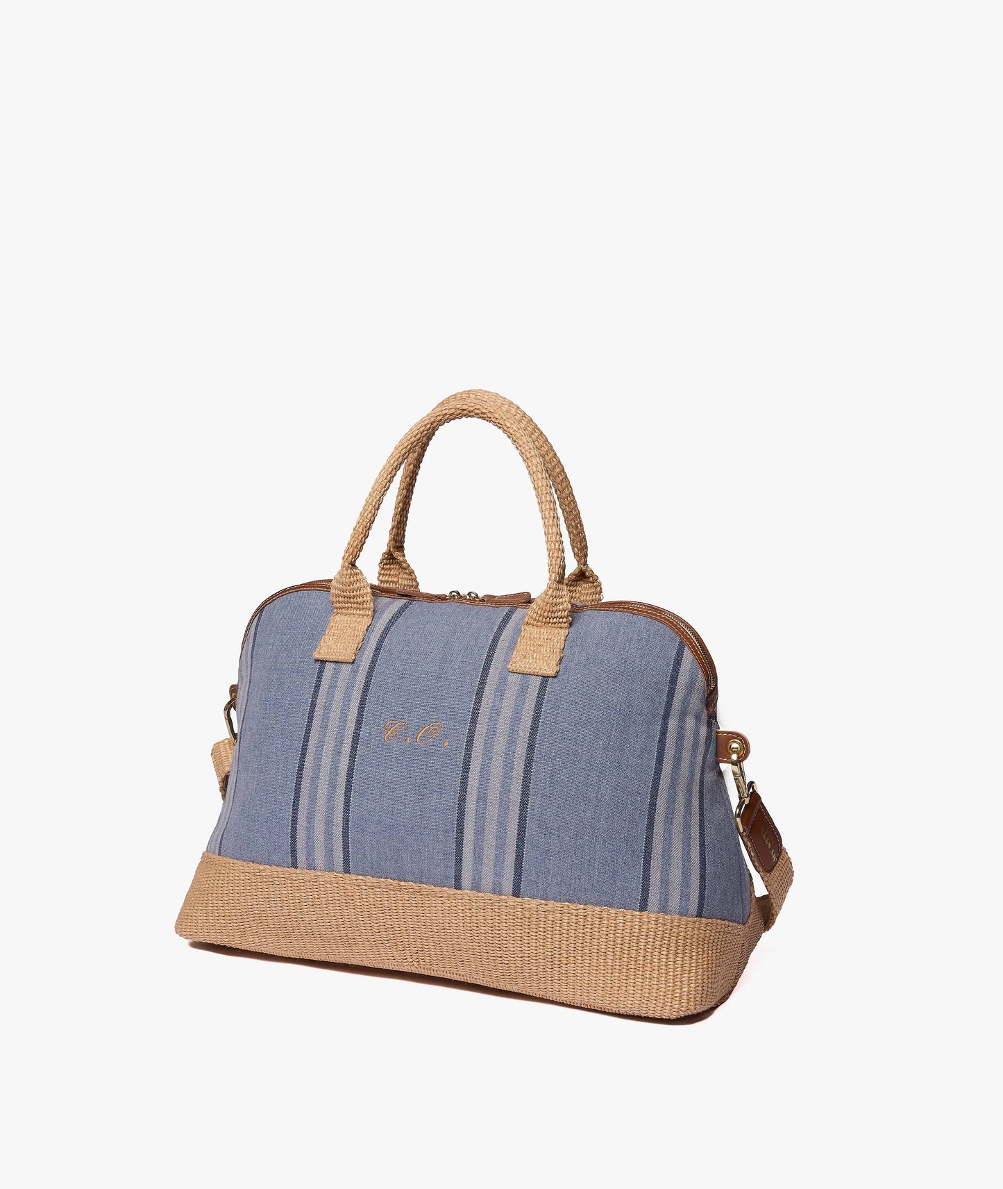 My Style Bags London Smart Antibes Travel Duffle Bag in Sugar Paper Blue