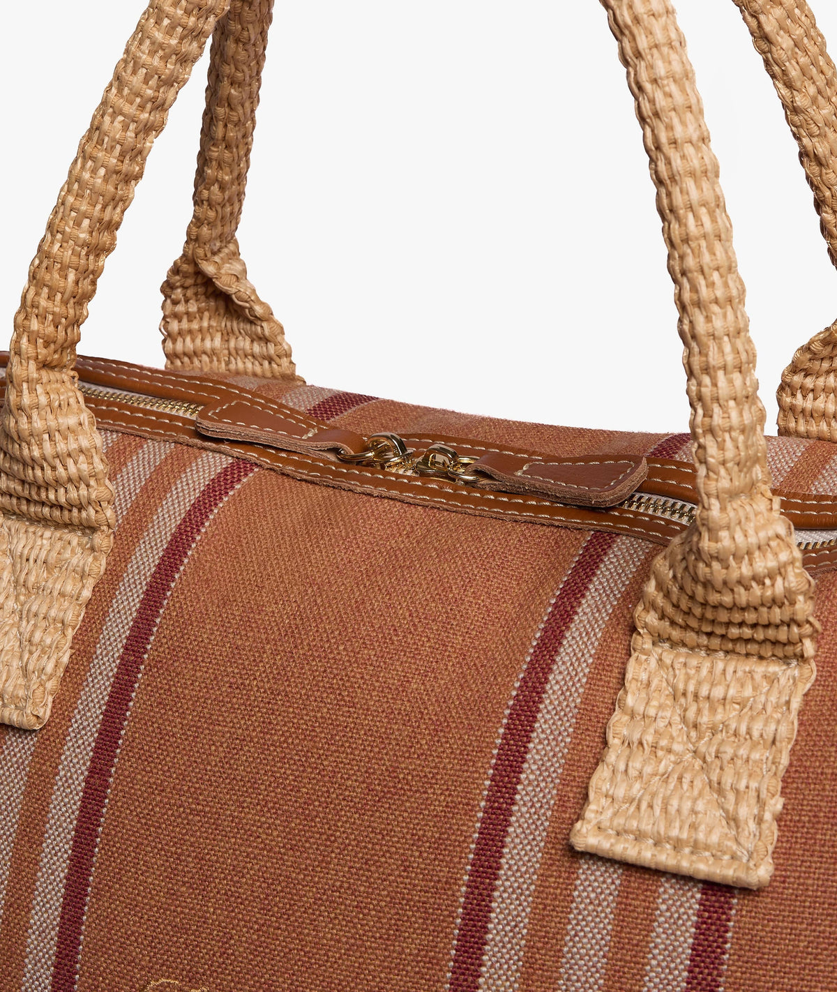 My Style Bags London Smart Antibes Travel Duffle Bag in Terracotta