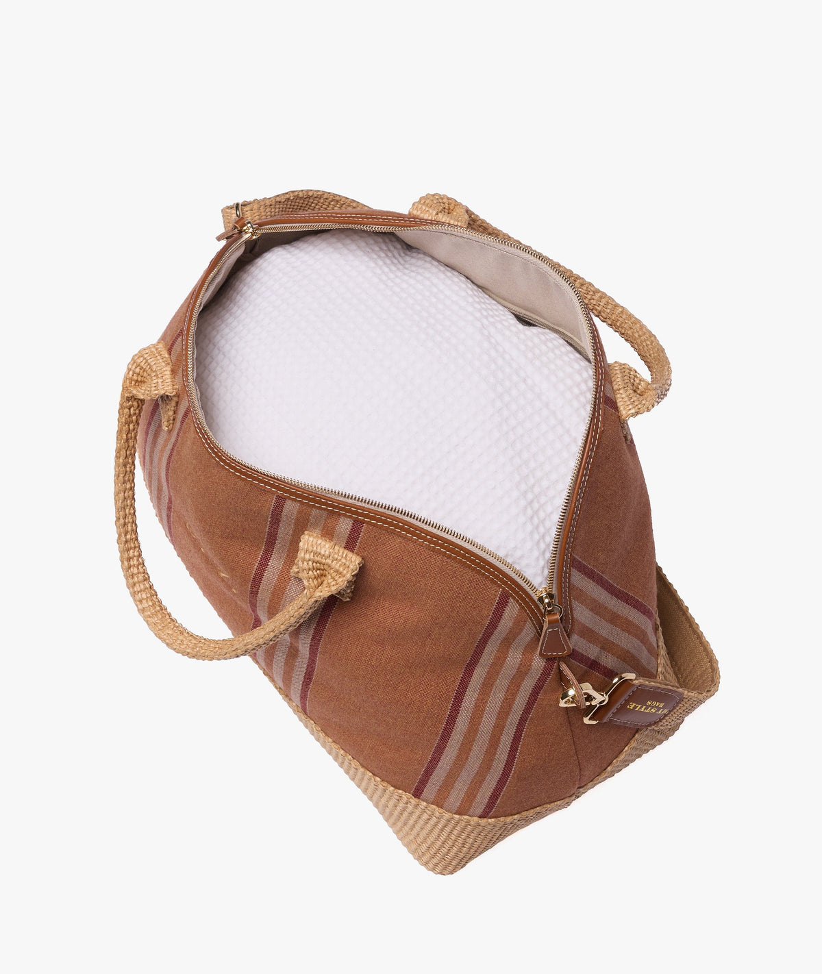 My Style Bags London Smart Antibes Travel Duffle Bag in Terracotta