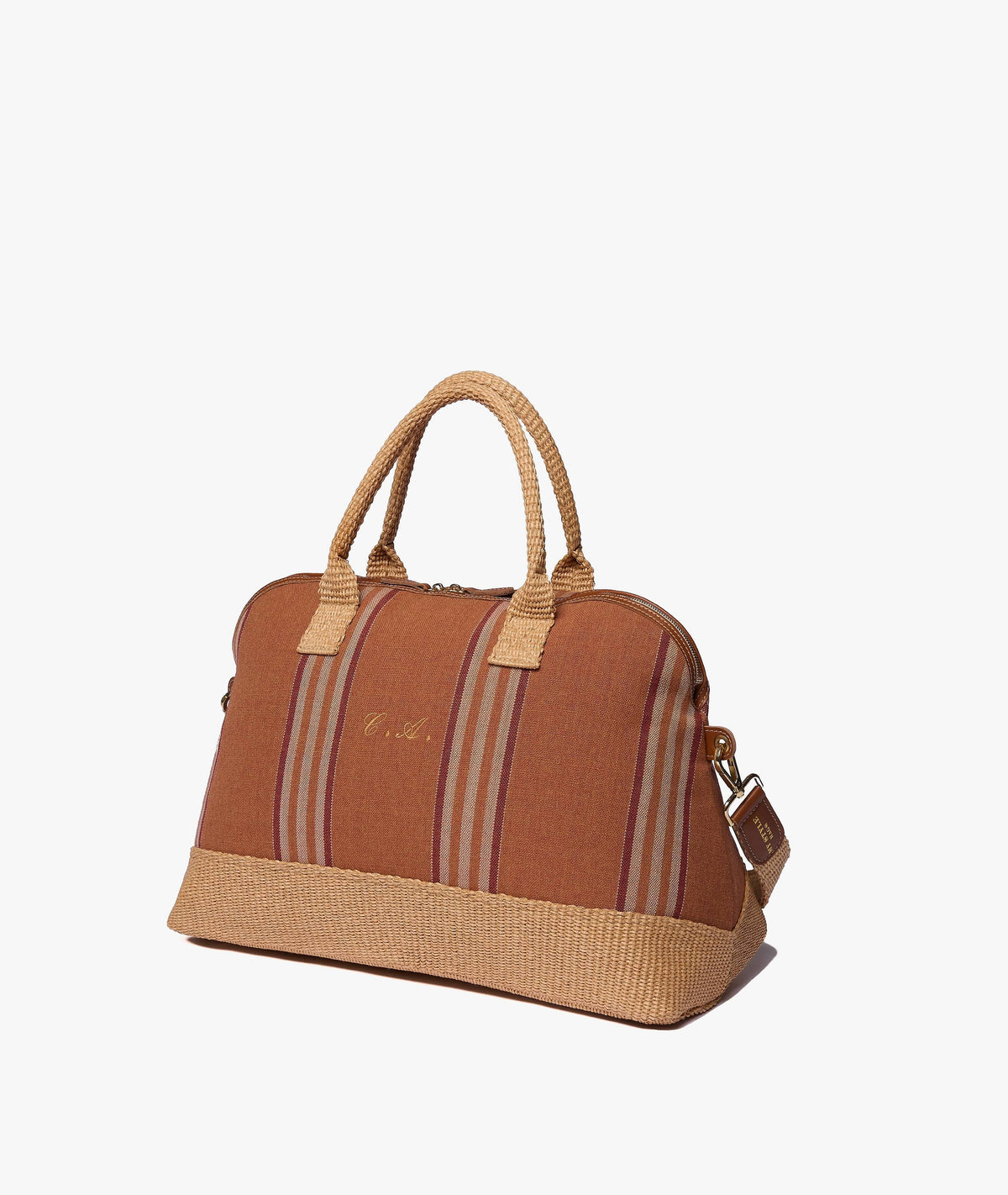 My Style Bags London Smart Antibes Travel Duffle Bag in Terracotta