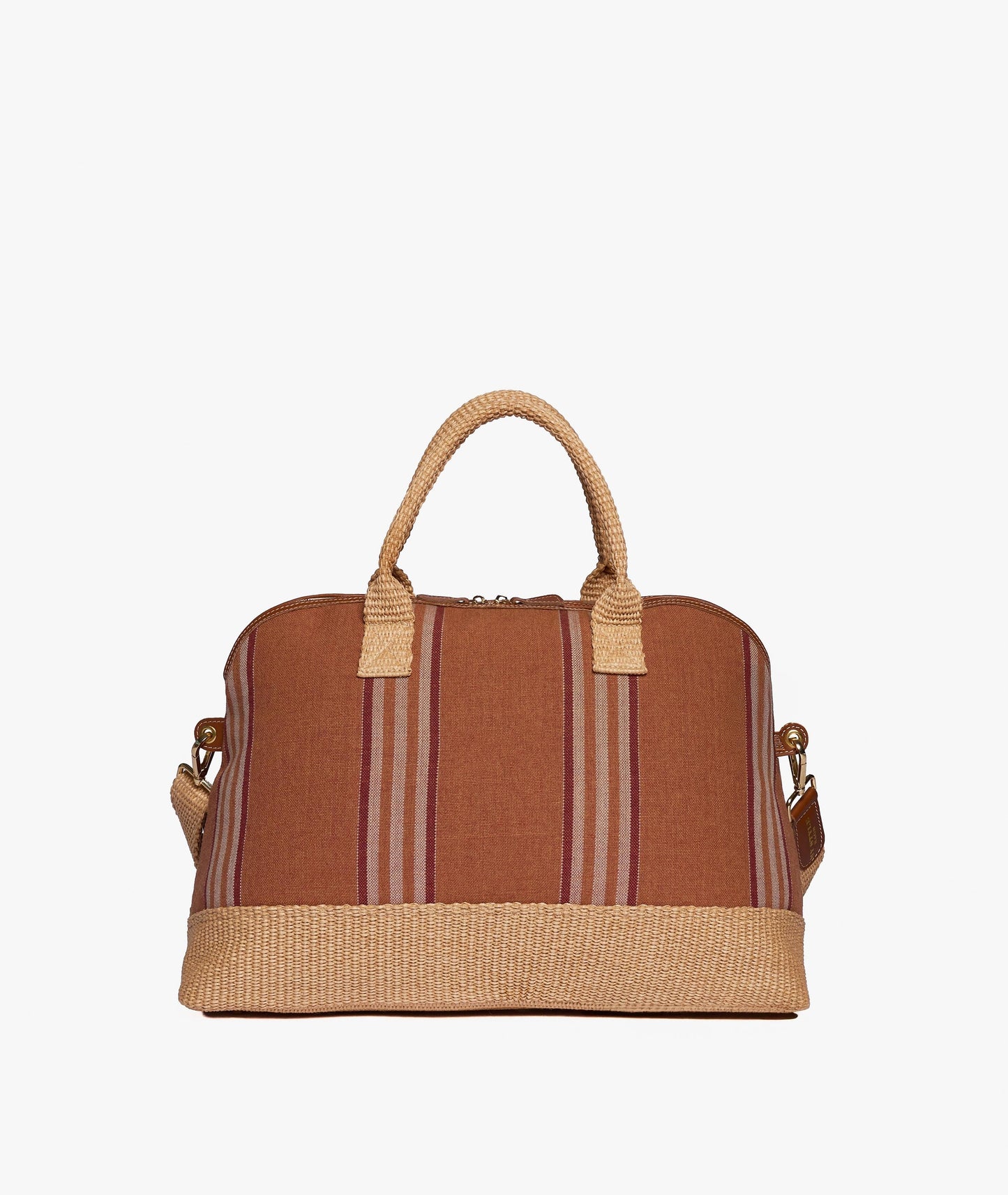 My Style Bags London Smart Antibes Travel Duffle Bag in Terracotta