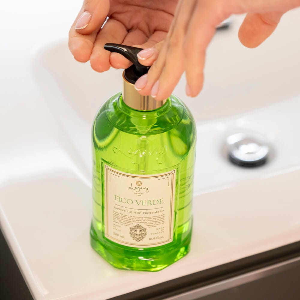 Logevy Green Fig Hand Wash 500ml Set of 3pcs