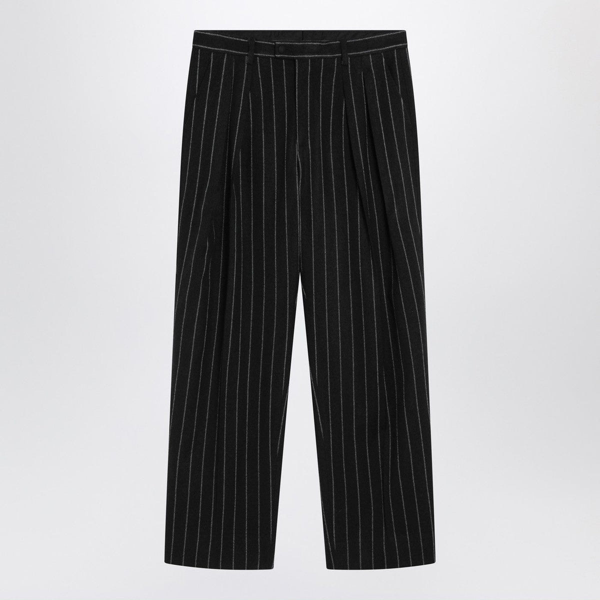 Dolce&Gabbana - Striped wool-blend trousers
