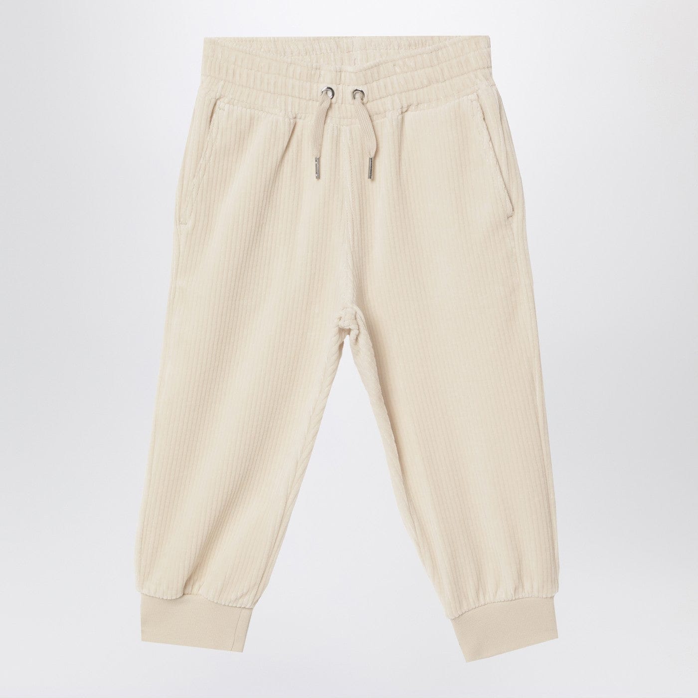 Givenchy - White velvet sweatpants