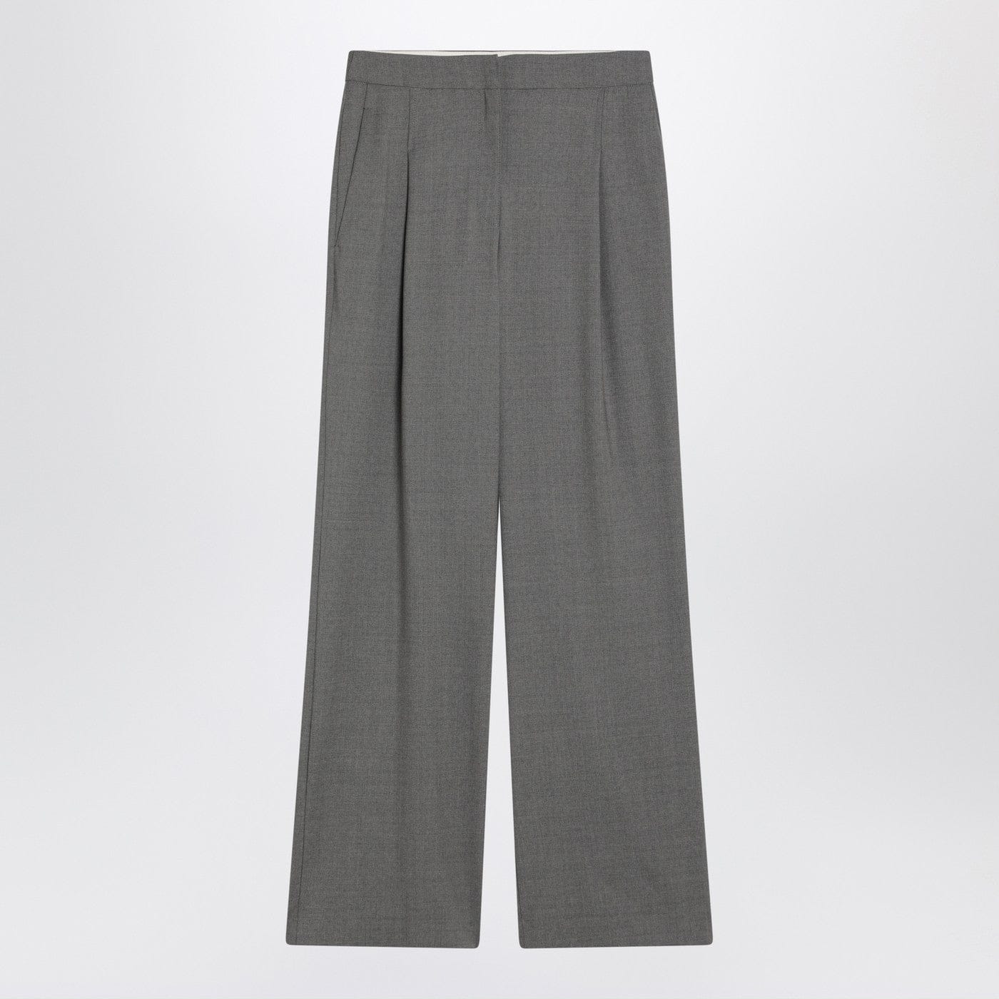 LouLou De Saison - Wide grey wool pants