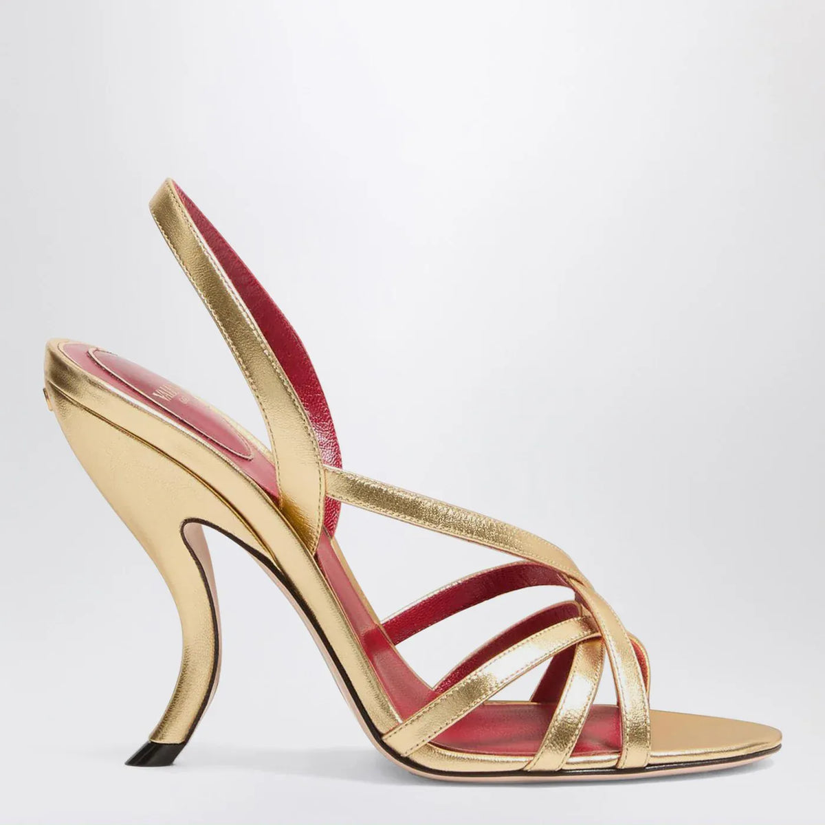 Valentino Garavani - Fetishique sandals gold leather