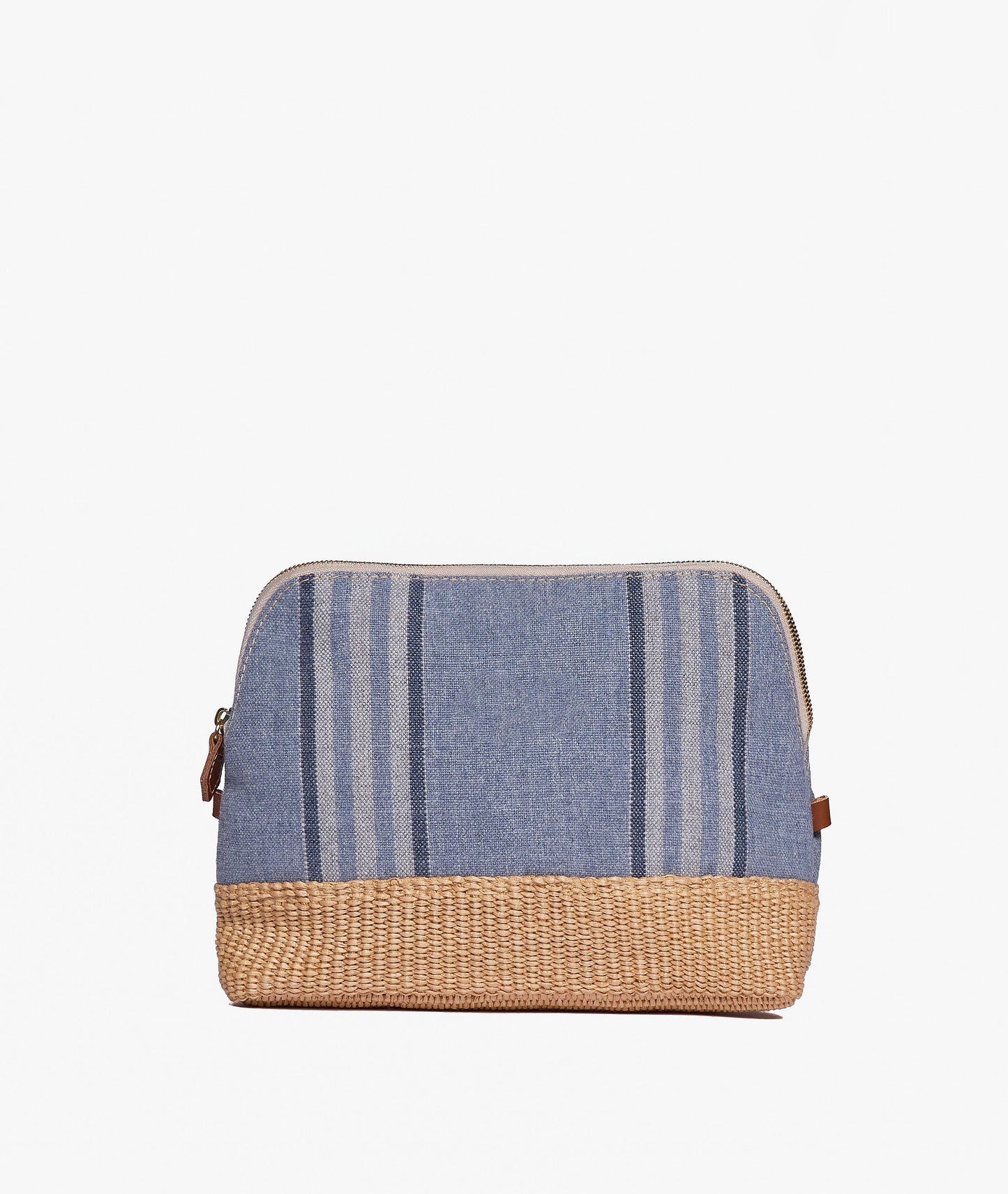 My Style Bags Large Antibes Pouch in Sugar Paper Blue