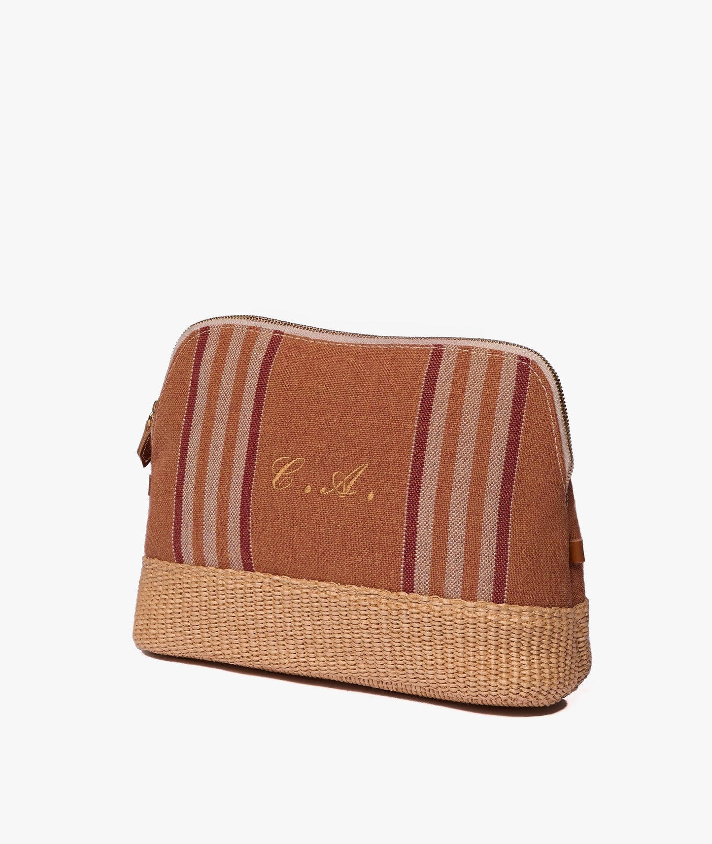 My Style Bags Large Antibes Pouch in Terracotta