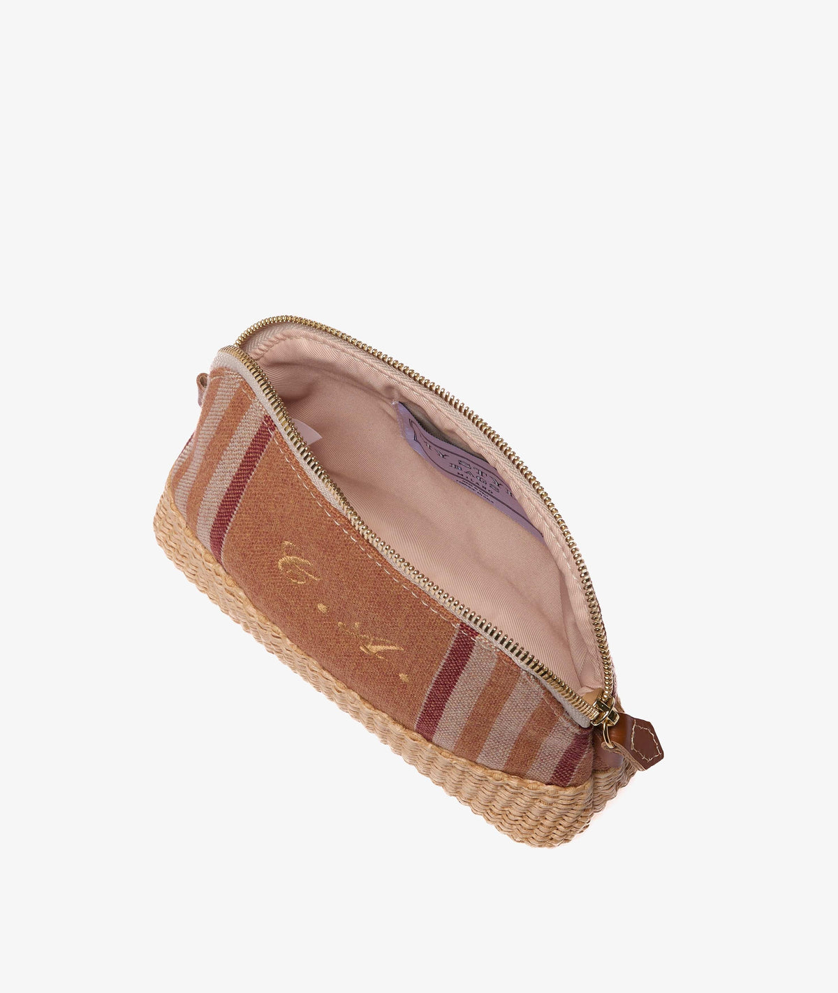 My Style Bags Large Antibes Pouch in Terracotta
