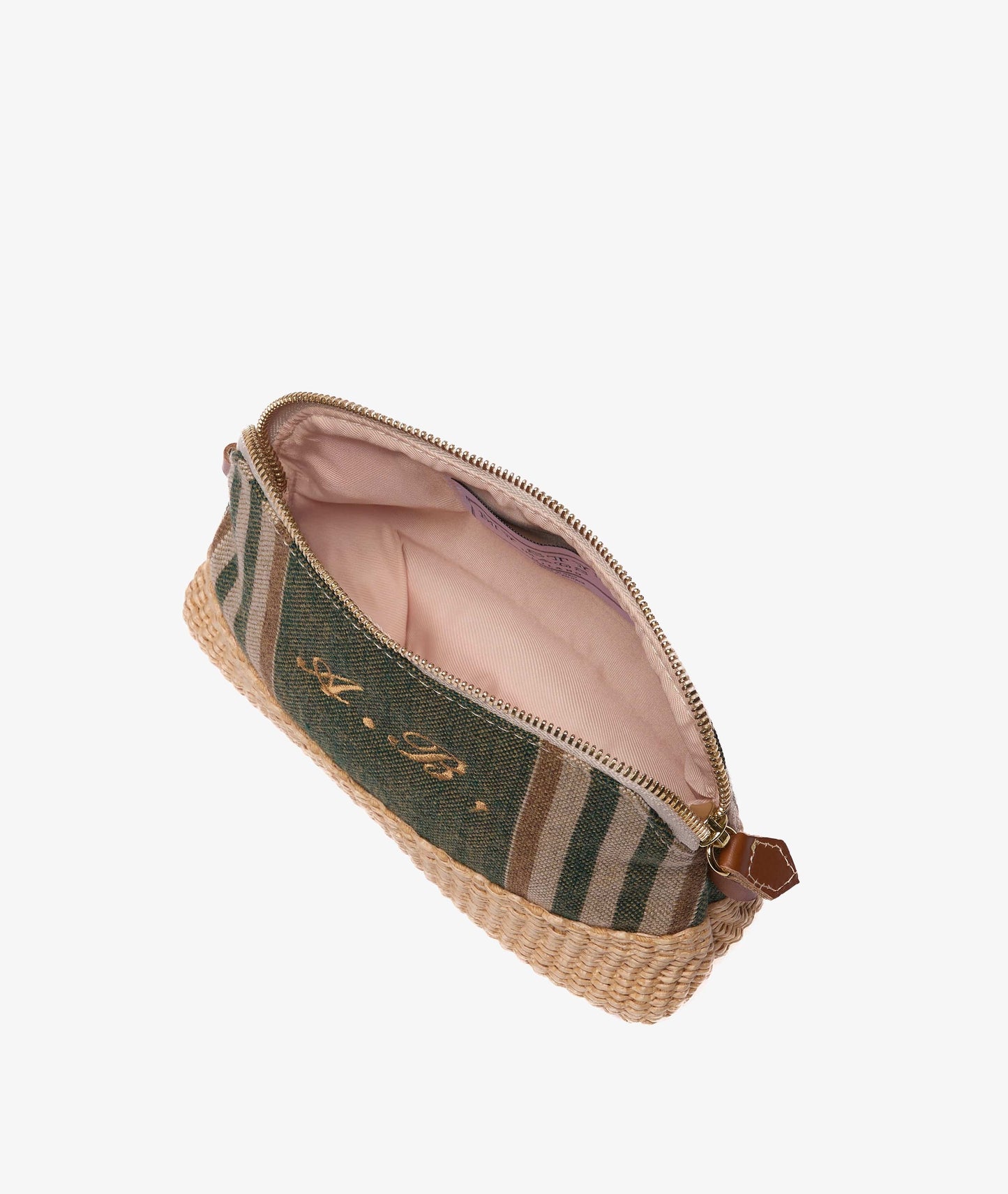 My Style Bags Medium Antibes Pouch in Myrtle Green