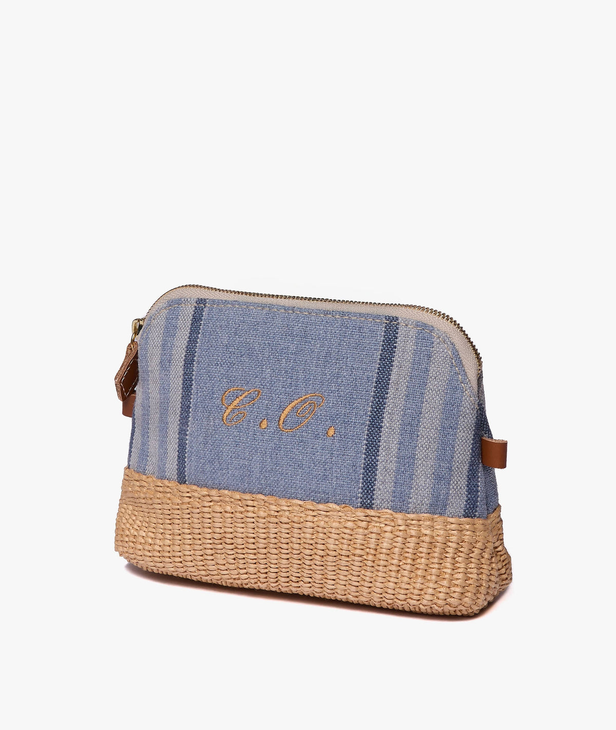 My Style Bags Medium Antibes Pouch in Sugar Paper Blue