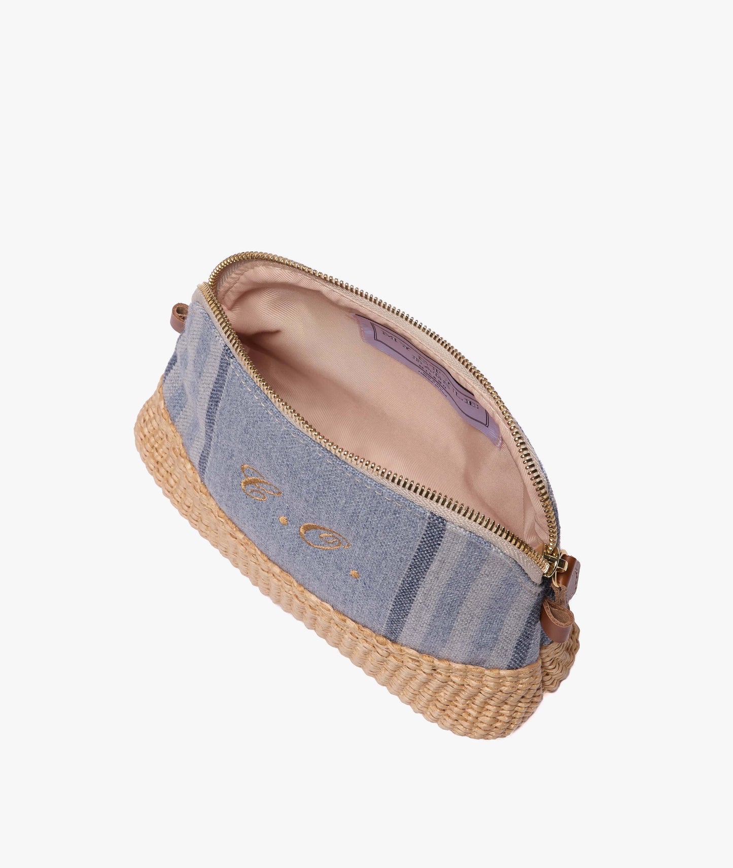 My Style Bags Medium Antibes Pouch in Sugar Paper Blue