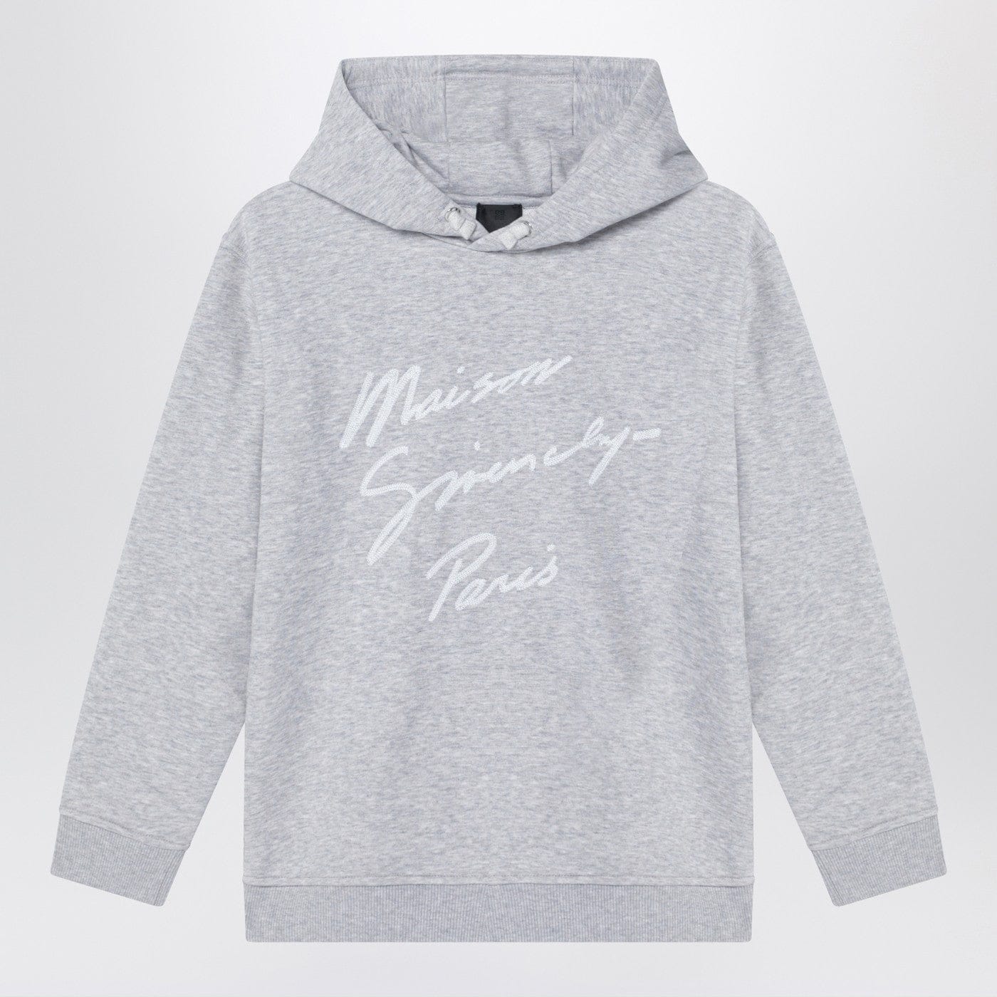 Givenchy - Grey hoodie with embroidered logo