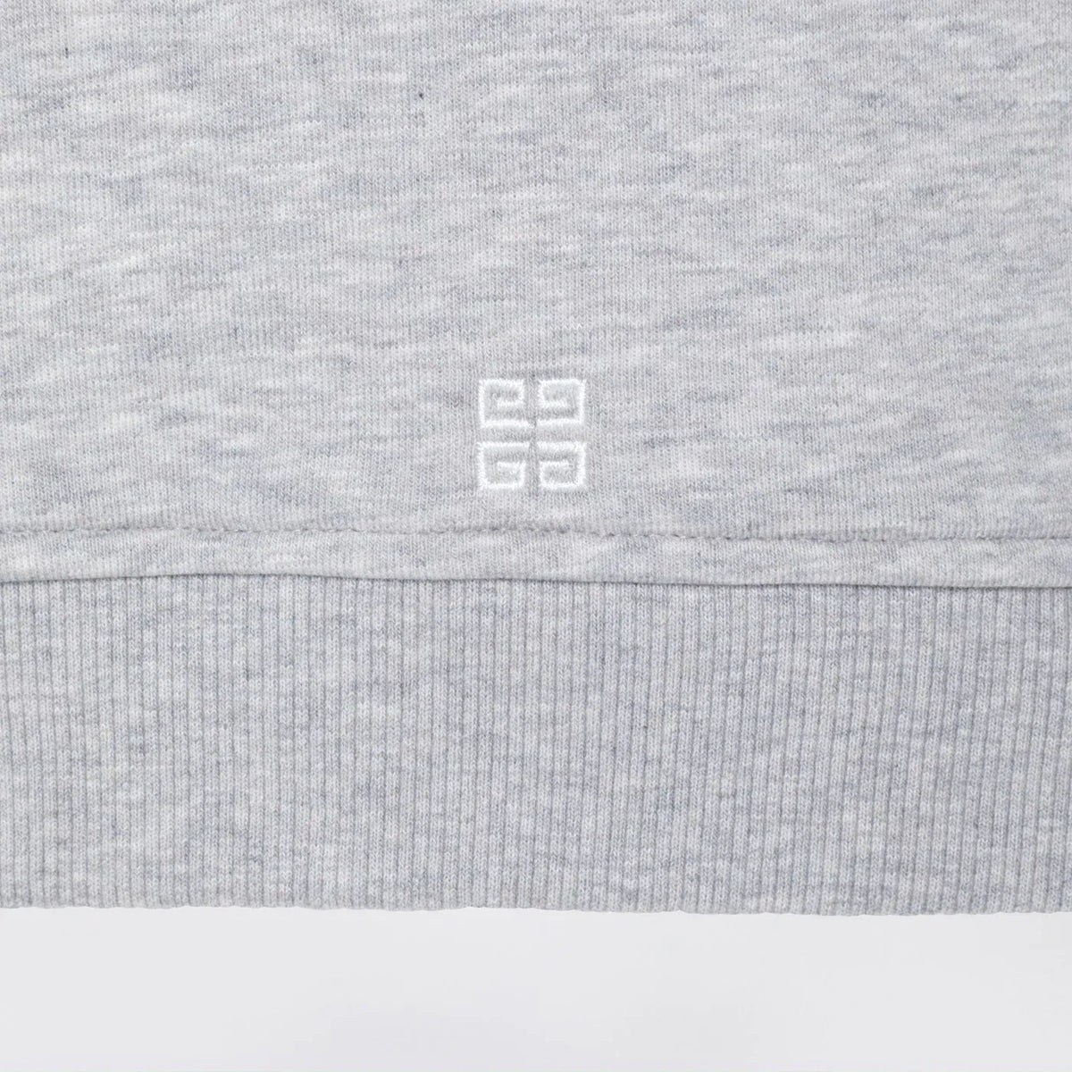 Givenchy - Grey hoodie with embroidered logo