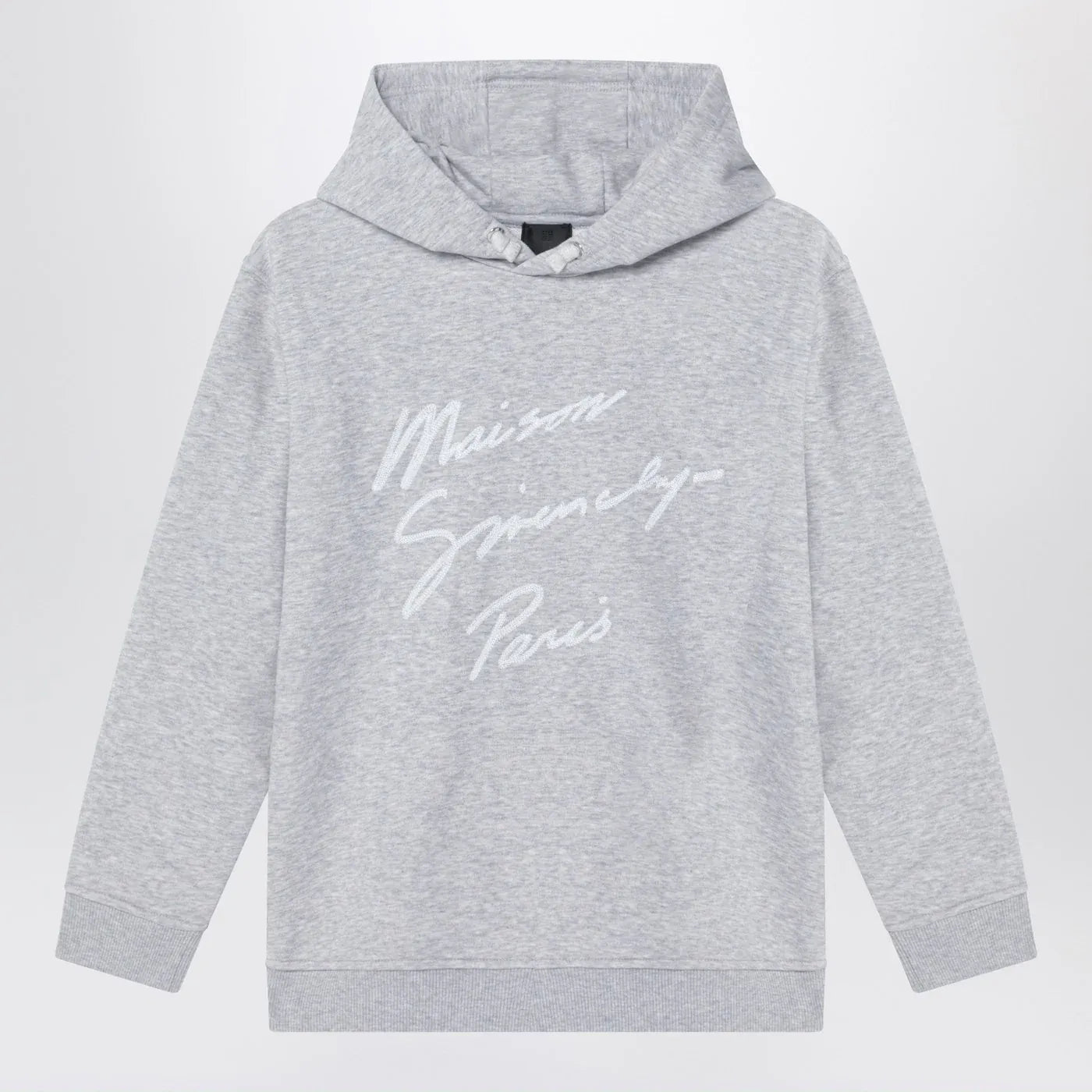 Givenchy - Grey hoodie with embroidered logo