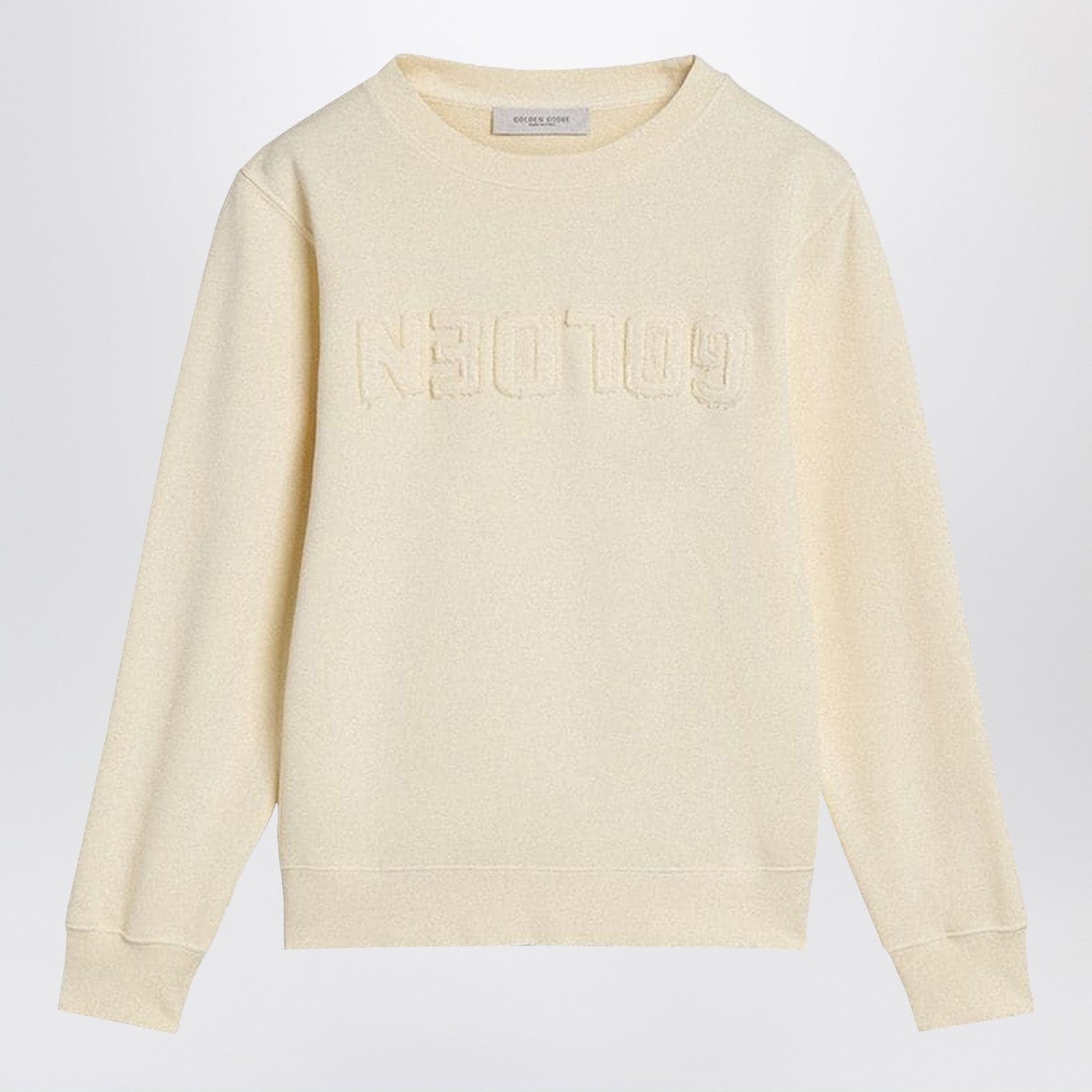 Golden Goose - Ivory cotton sweatshirt