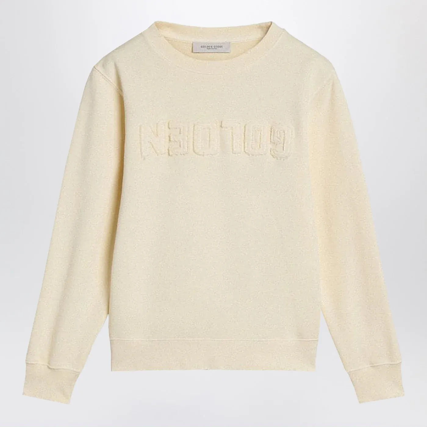 Golden Goose - Ivory cotton sweatshirt