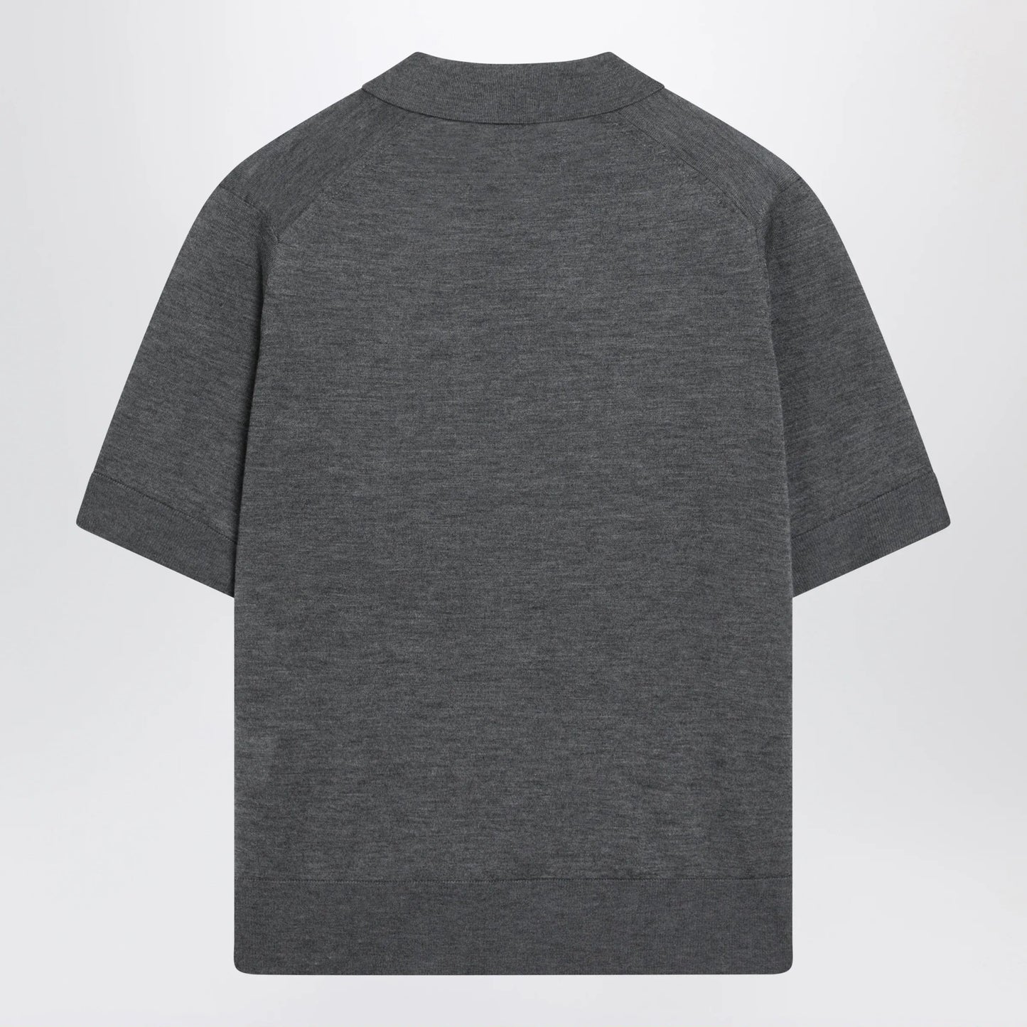 LouLou De Saison - Grey Migo Fluid Cashmere Polo